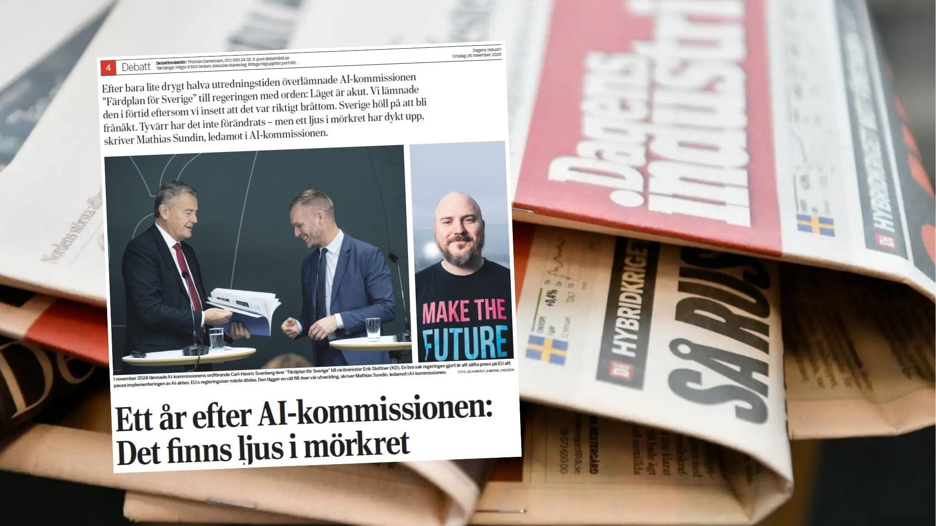 🤖 One year since the AI Commission