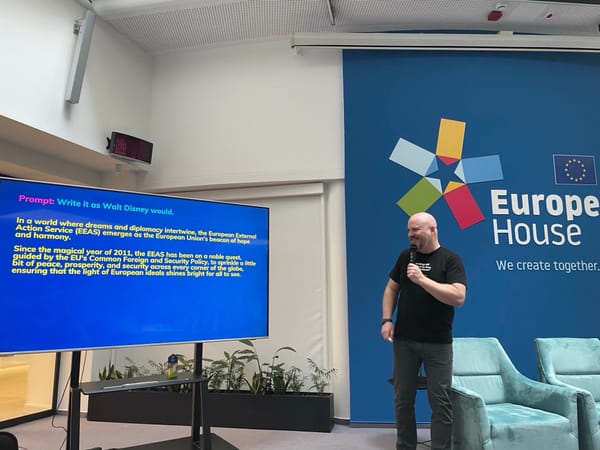 👨‍🏫 AI masterclass for EU staff in Sarajevo